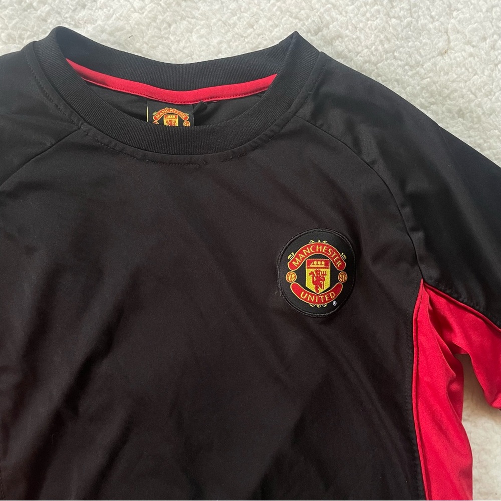 Manchester United Football Unisex Youth X-Large Short Sleeve Soccer Jersey